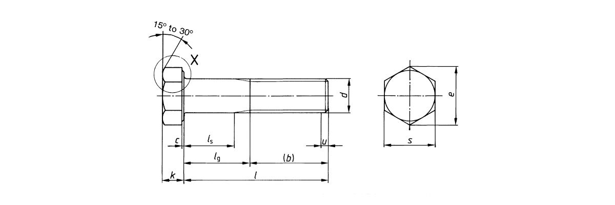 FULL THREAD HEXAGON HEAD SCREW (DIN 933 / ISO 4017)