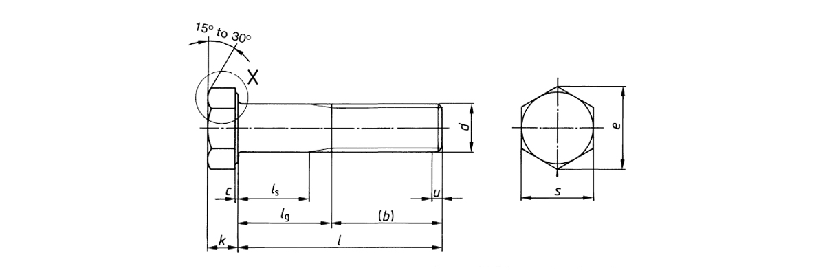 HEXAGON BOLT (DIN 931 / ISO 4014)